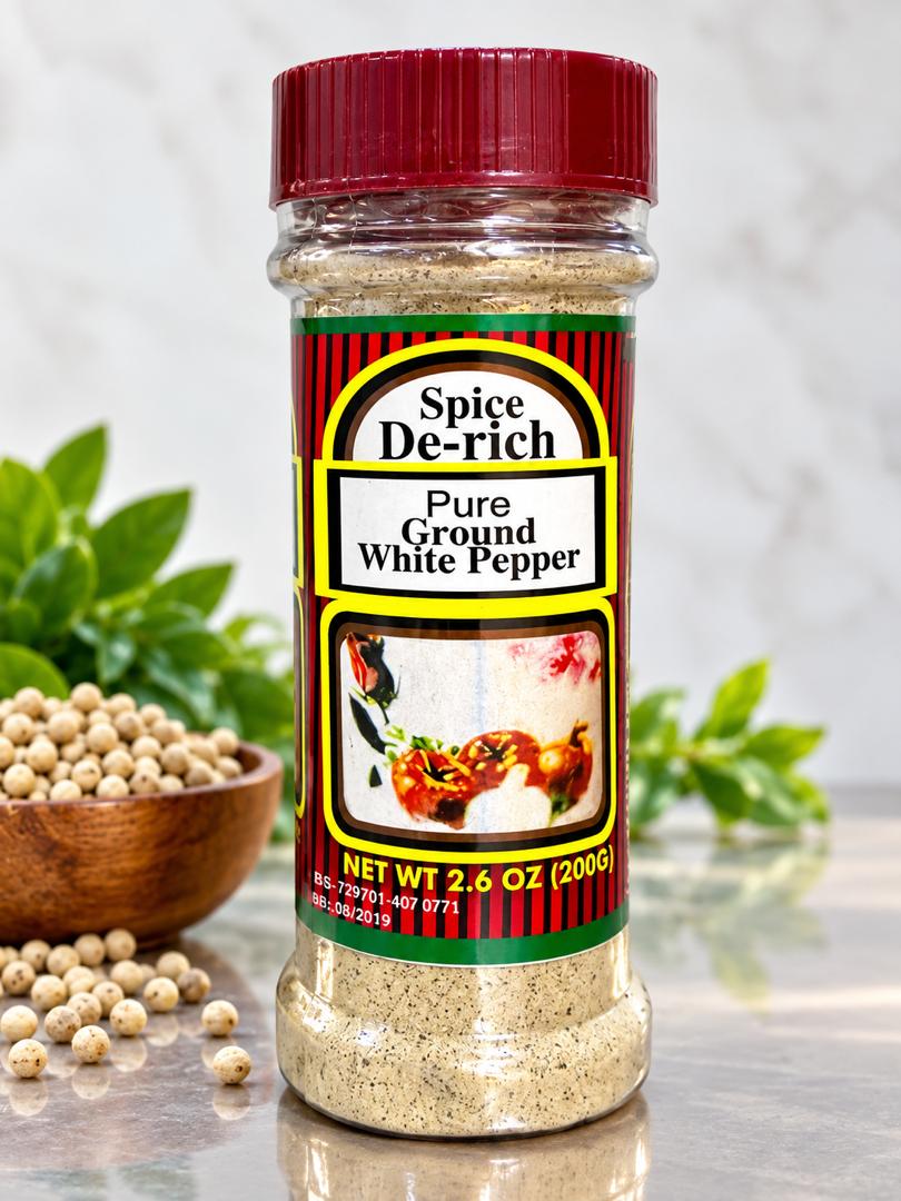 Spice De-Rich Pure Ground White Pepper