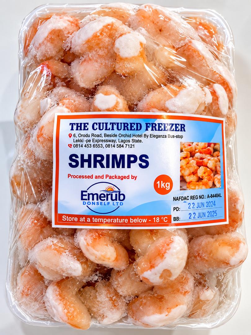 The Cultured Shrimp 1kg