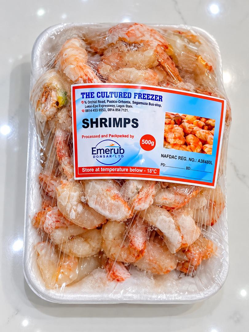 The Cultured Shrimps 500g