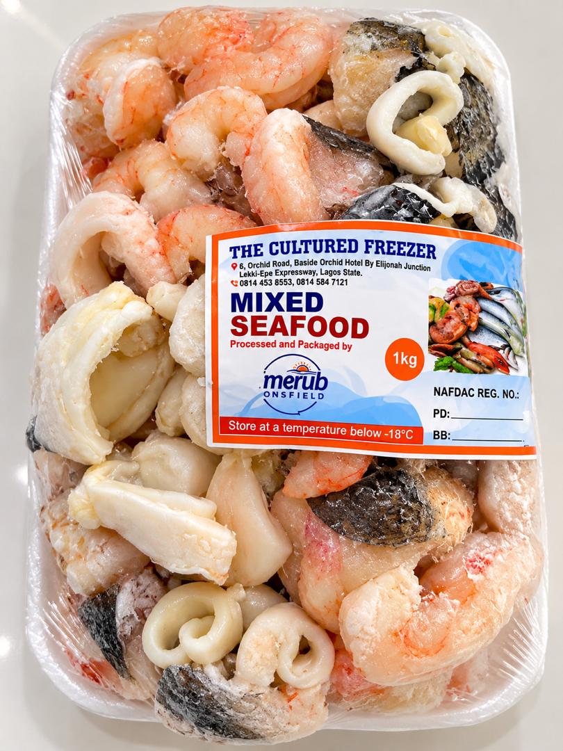The Cultured Freezer Mixed Sea Food 1kg