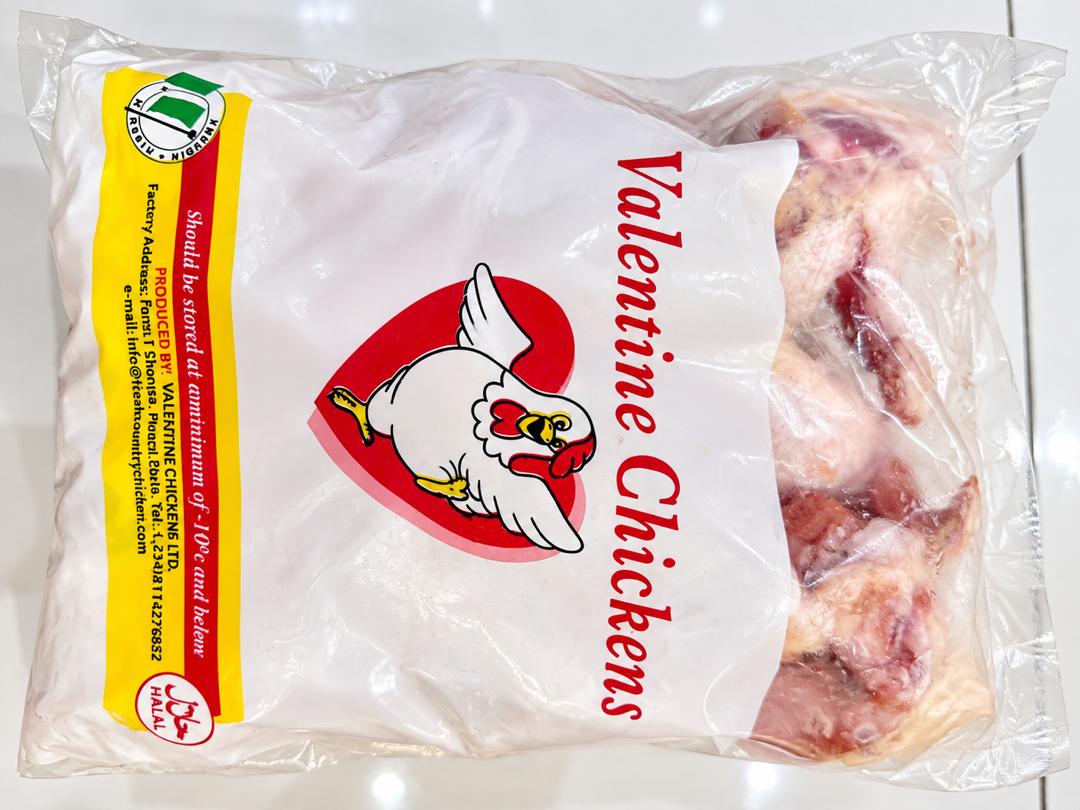 Valentine Chicken Wings 2.5kg