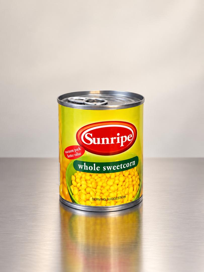 Sunripe Whole Sweet Corn 185g