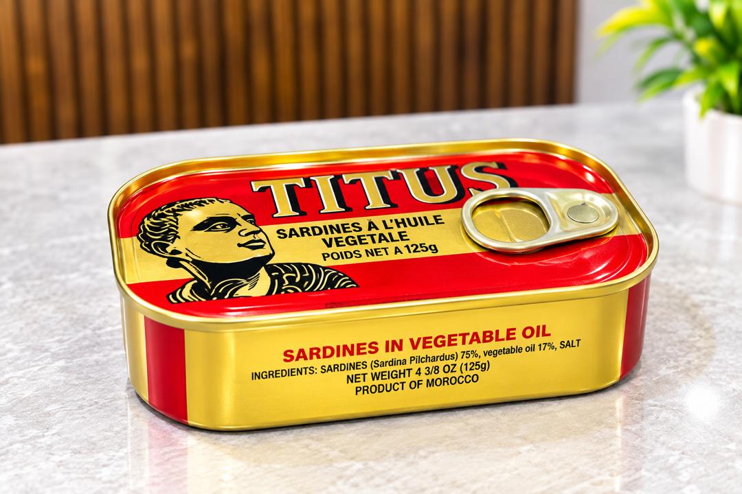 Titus Sardine 125g